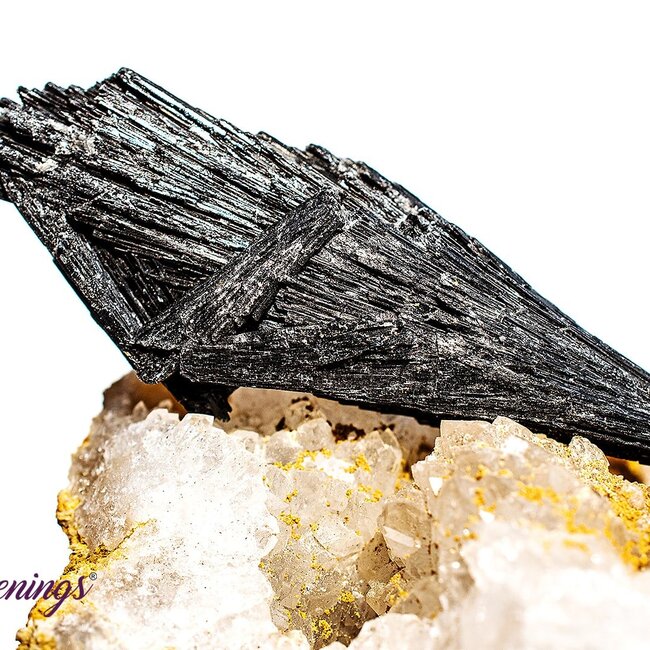 Black Kyanite Fan (1-2.5") - Rough Raw Natural