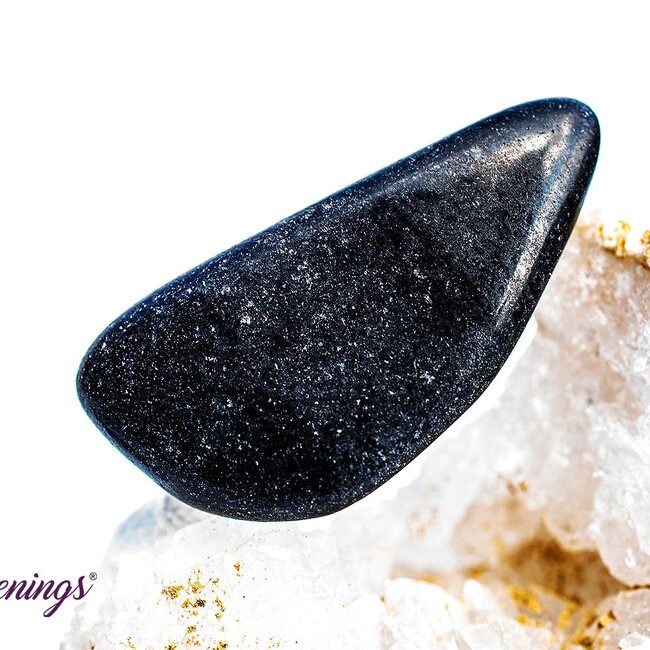 Black (Galaxy) Jasper - Tumbled