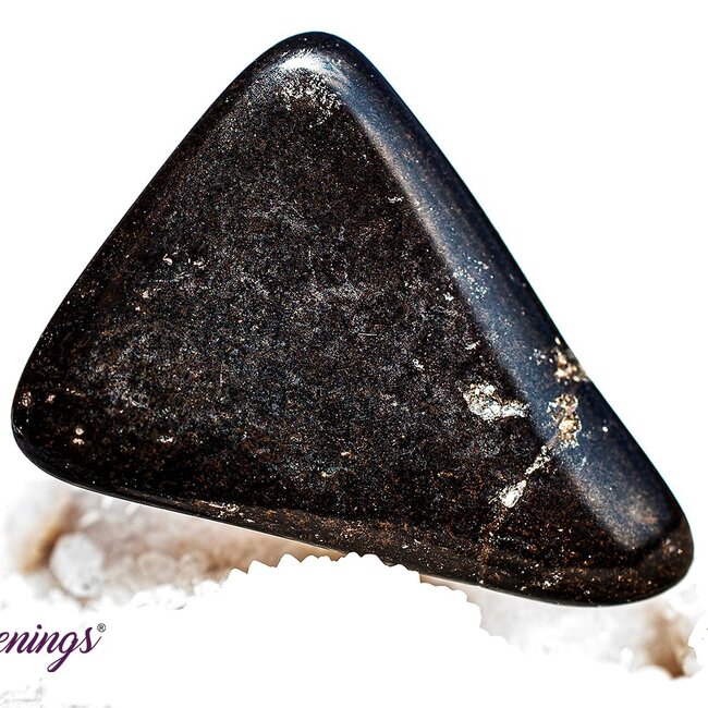 Black (Galaxy) Jasper - Tumbled