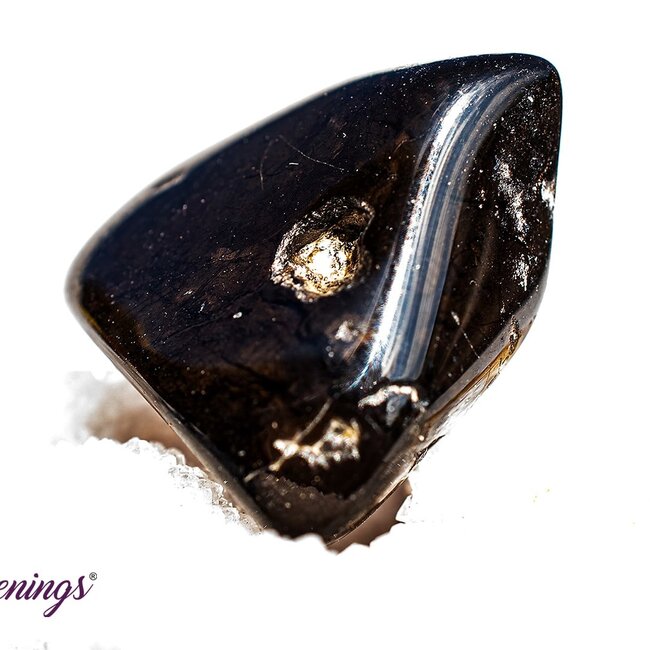 Black (Galaxy) Jasper - Tumbled