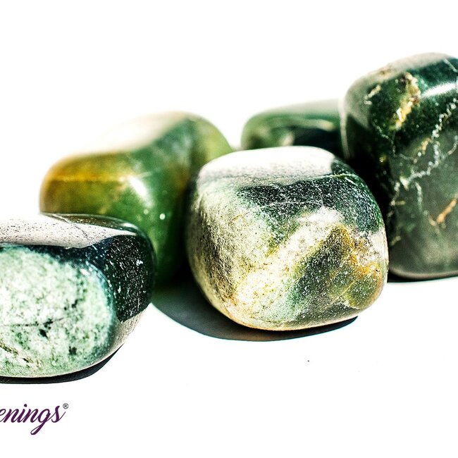 Bowenite (Serpentine Antigorite) - Tumbled