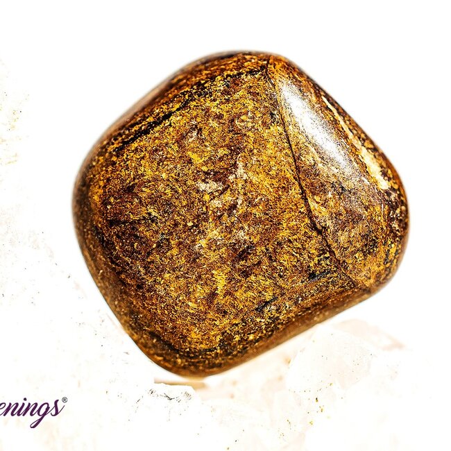 Bronzite (Enstatite Axinite) - Tumbled