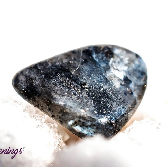 Black Labradorite (Larvakite) - Tumbled Chips