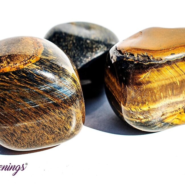 Blue Tigers Eye (Hawks Eye) - Tumbled