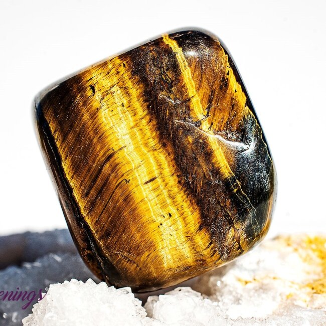Blue Tigers Eye (Hawks Eye) - Tumbled