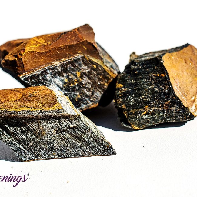 Blue Tigers Eye (Hawks Eye) - Rough Raw Natural