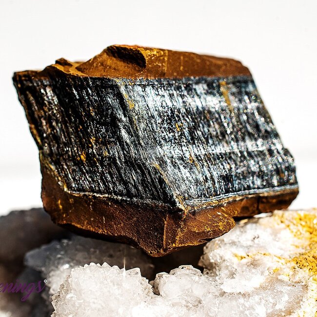Blue Tigers Eye (Hawks Eye) - Rough Raw Natural