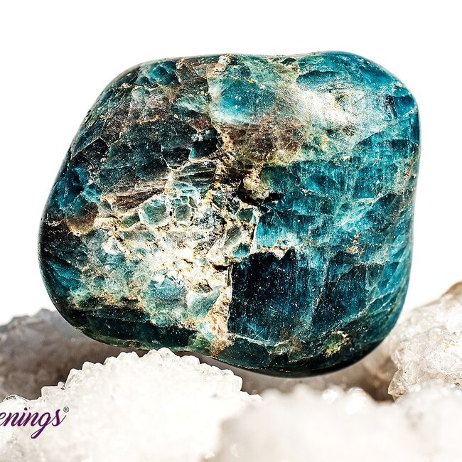 Blue Apatite - Tumbled