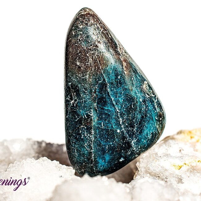 Blue Apatite - Tumbled
