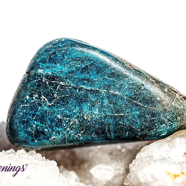 Blue Apatite - Tumbled