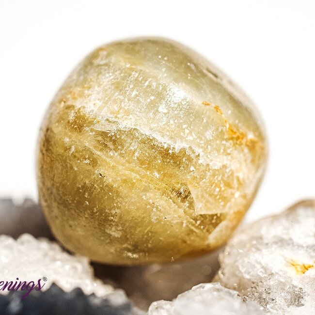 Lemurian (Lumerian) Aquatine Blue Calcite - Tumbled Smooth