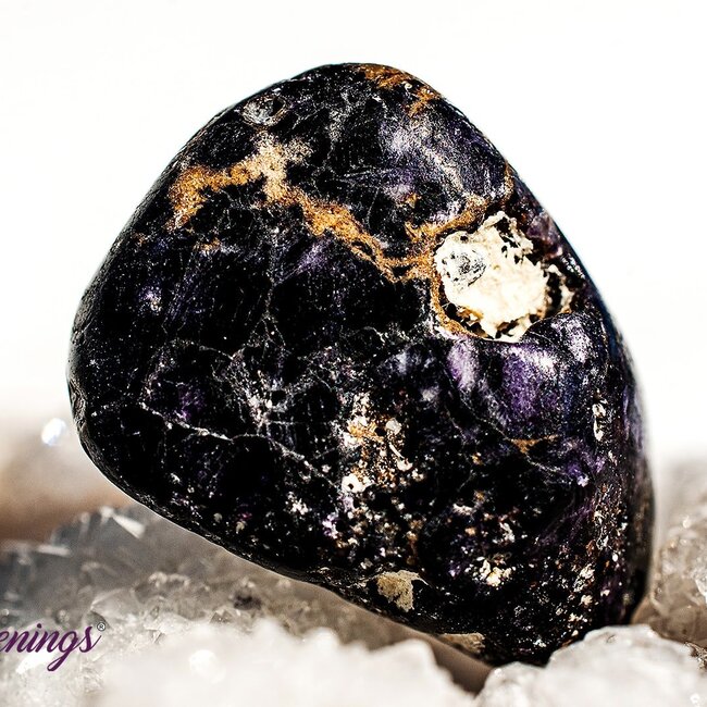 Derbyshire Blue John Fluorite - Tumbled