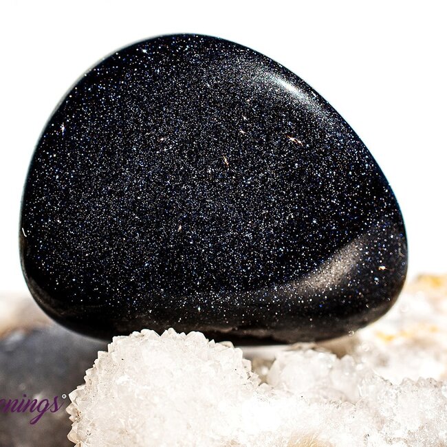 Blue Sandstone (Goldstone) Sand Stone - Tumbled