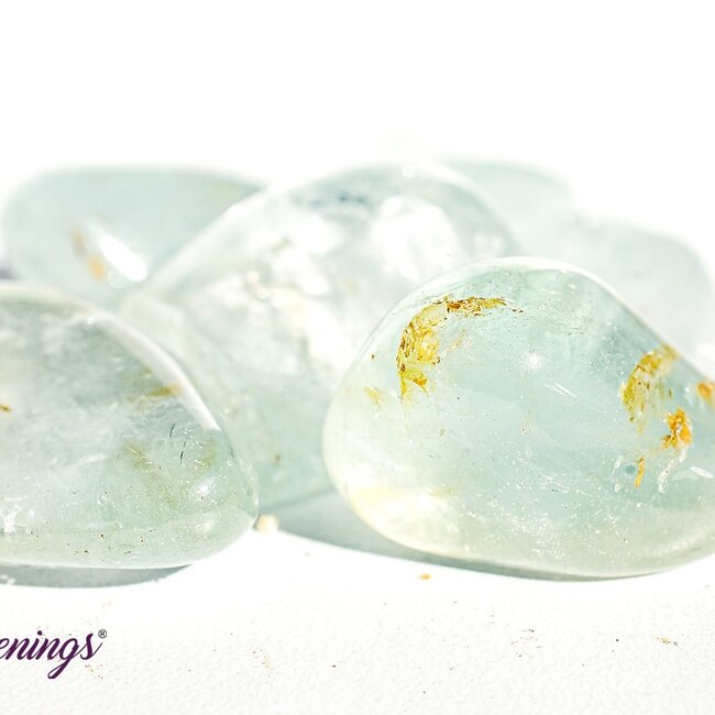 Blue Green Topaz - Tumbled