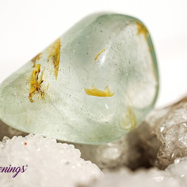 Blue Green Topaz - Tumbled