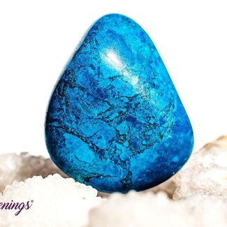 Blue Howlite (Magnesite) - Tumbled