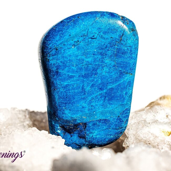 Blue Howlite (Magnesite) - Tumbled