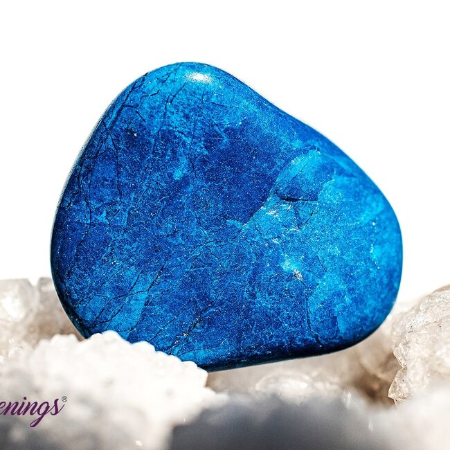 Blue Howlite (Magnesite) - Tumbled