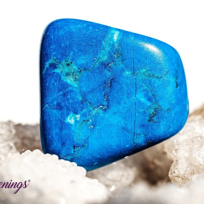 Blue Howlite (Magnesite) - Tumbled