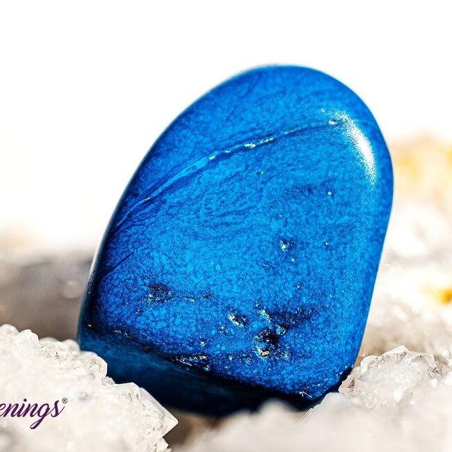 Blue Howlite (Magnesite) - Tumbled