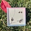 Smoky (Smokey) Quartz Faceted Boxed Set-Oval Earrings, Adjustable Ring, Necklace-Sterling Silver