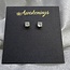 Ethiopian Opal Earrings - 4mm Studs - Prong Claw Set Sterling Silver