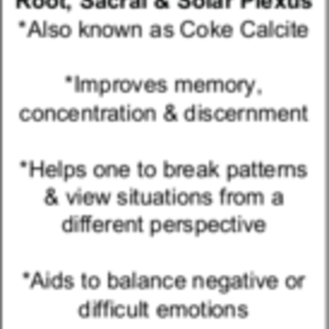 Chocolate Coke Calcite Sphere Orb - 45mm