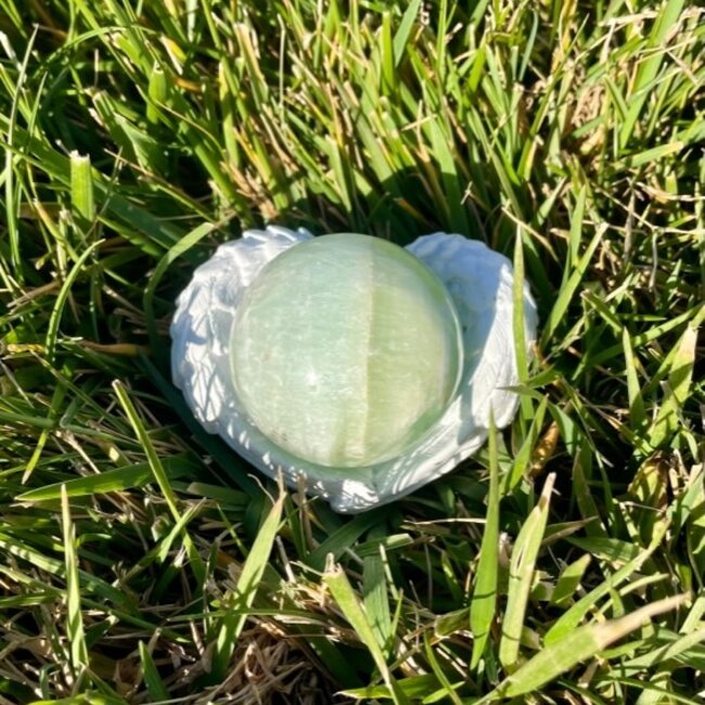 Blue Aragonite Sphere 55mm