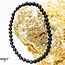Blue Sandstone Goldstone Bracelet- 4mm