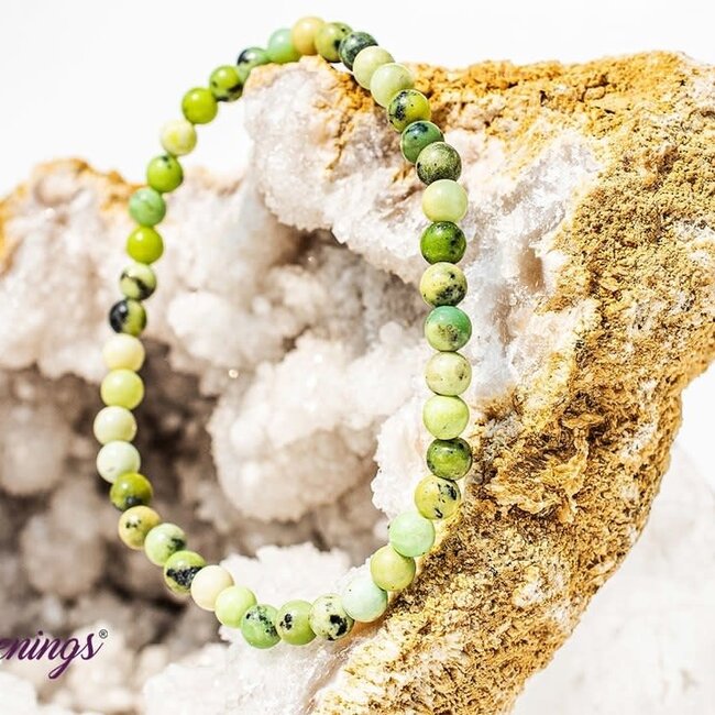Chrysoprase Bracelets - 4mm Mini
