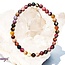 Mixed and Assorted Tourmaline Bracelets - 5 -7mm (Watermelon)