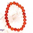 Dark Red Agate Bracelets - 8mm