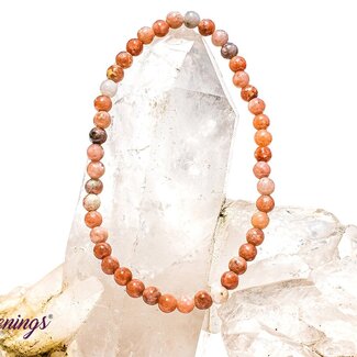 Pink Lepidolite Bracelets - (4-6mm)