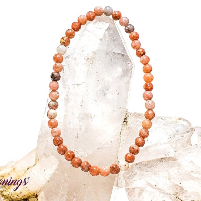 Pink Lepidolite Bracelets - (4-6mm)