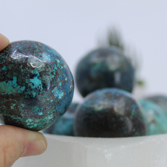 Shattuckite Sphere Orb - 35mm (1.50")