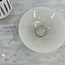Selenite (Satin Spar Gypsum) Round Charging Bowl - 4" Dish