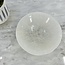 Selenite (Satin Spar Gypsum) Round Charging Bowl - 4" Dish