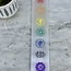 Selenite (Satin Spar Gypsum) Charging Bar Plate - 8" Chakra Flat