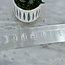 Selenite (Satin Spar Gypsum) Charging Bar Plate - 8" Moon Phases Etched Engraved Flat