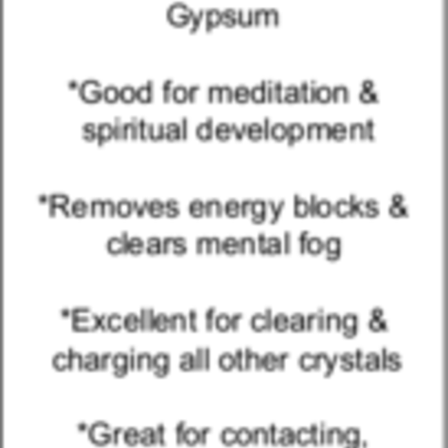 Selenite (Satin Spar Gypsum) Charging Bar Plate - 8" Moon Phases Etched Engraved Flat