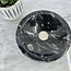 Black Orthoceras (Kuber Stone) Bowl Dish - Fossil 5"