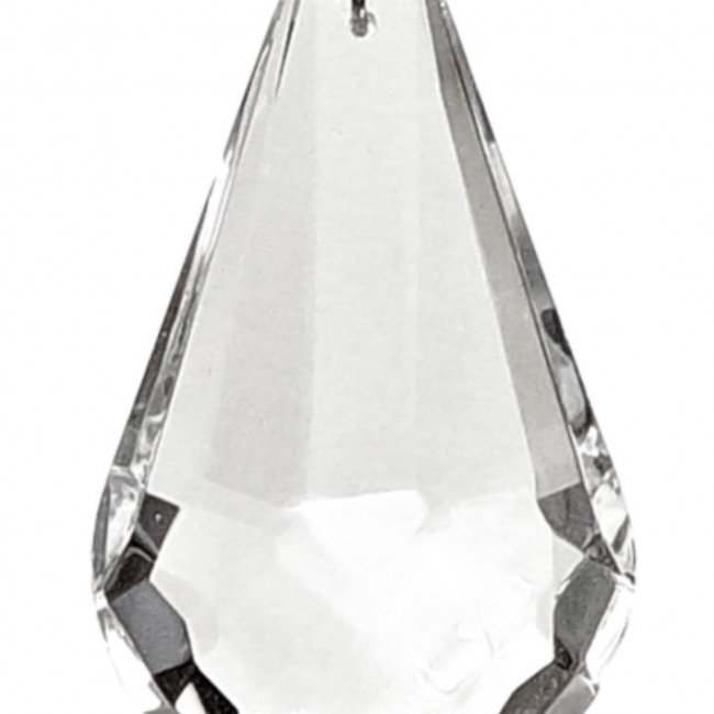 Suncatcher Prism Window Mirror Crystal-Faceted Teardrop Pear-50mm  Sun Catcher