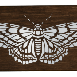 Butterfly-Wall Plaque Foil Accent