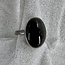 Black Star Diopside Size 8 Ring-Sterling Silver