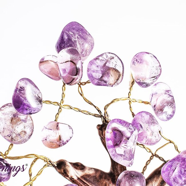 Amethyst Bonsai Tree on Amethyst - 5-6" Large