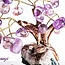 Amethyst Bonsai Tree on Amethyst - 5-6" Large
