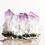 Amethyst Cluster Druzy Medium- Rough Raw Natural