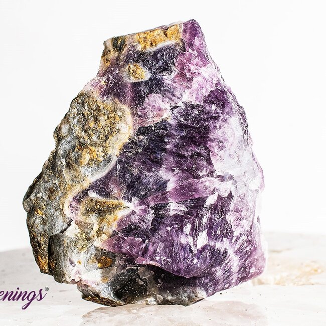 Chevron (Dream) Amethyst Large - Rough Raw Natural