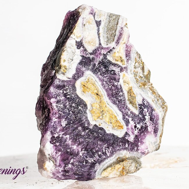 Chevron (Dream) Amethyst Large - Rough Raw Natural