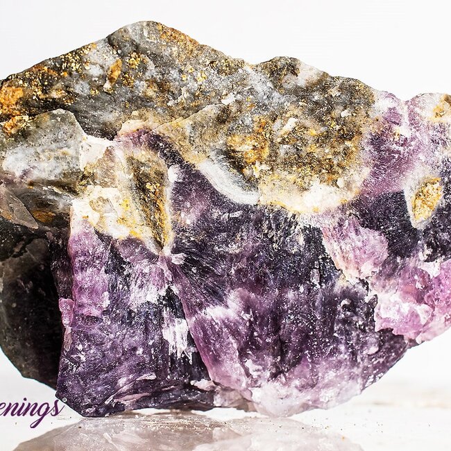Chevron (Dream) Amethyst Large - Rough Raw Natural